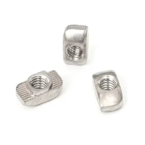 T nut M4 M5 M6 M8 Top Loading Stainless Steel 304 Sliding Hammer Head Nut Class 4 Grade for 20 30 40 45 Series