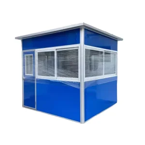 TOPPRE Guard House Detachable Security Prefab Sentry Box Portable Guard Booth Light Steel Sales Booth Guard House