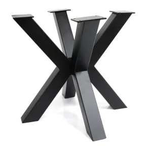 Table Base Trestle Legs Bar Pedestal Dinning Restaurant Iron Desk Feet Industrial Coffee Metal Steel Dining Black Base Table