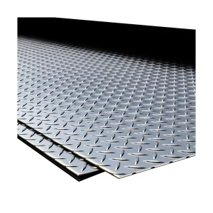 Tear Drop Diamond Stainless Steel Checkered Sheet 304 316 Chequered Steel Plate