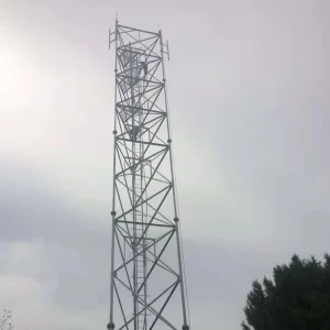 Telecom Tubular Self Supporting 3 4 Legged Steel Lattice Tower