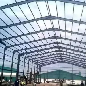 Temperature Controlled Steel Warehouse and Workshop Office Building Frame China