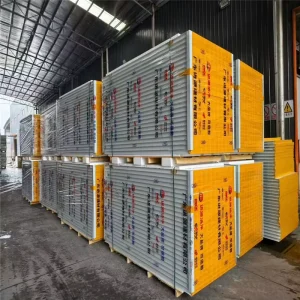 Thermal Insulation PIR Metal Sandwich Roof Panels Fire Resistant Water Resistant for Cold Warehouse Exterior Wall