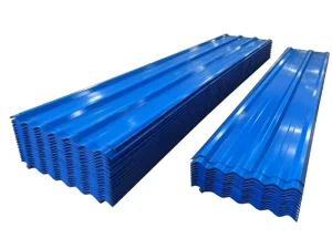 Thick 0.6 Mm Width800mm Roof Sheet Steel Sheet Colorful Roof Tile Corrugated Iron Steel Sheet