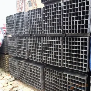 Thick Wall Square Tube Q355B Hot Rolled Rectangular Pipe for Warehouse Column Workshop Steel Structure