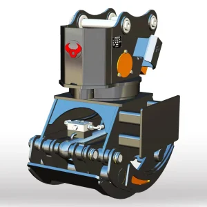Thickened Excavator Grapple for 6 16T Machines 360 Rotation Log Handling Clamp 1400 1700mm Jaw Opening for Forest Site