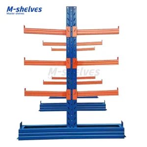 Thickened Load Bearing Column Long Aluminum Profile Yard Holder Cantilever Storage Steel Racks