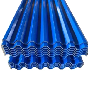 Thickness 0.2mm 0.35mm Corrugated PPGI PPGL Color Painted Roof Panel Metal Steel Roofing Sheet