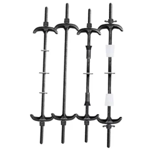 Three piece water stop tie rod (M12 M14 M18) national standard through wall tie rod waterproof bolt fully threaded rod