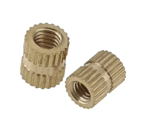 Through Hole Brass Insert Nut Injection Molding Round Knurled Thread Moulding Inlaid Inserts Embedded Nuts M2 M3 M4 M5 M6 M8 M10 M12