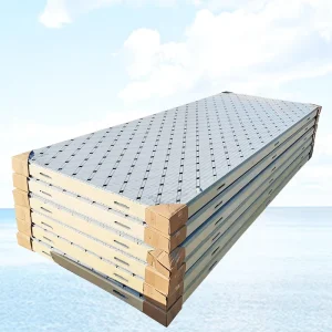 Tianjie TJpanel 0516 PU Sandwich Panels Warehouse Roof Wall Panels Fireproof B1 Eco Friendly Low Thermal
