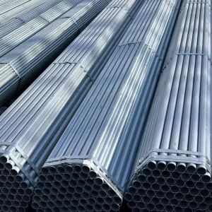 Top Quality Galvanized Pipe Price Per Foot China Supplier Manufacturer Customized Galvanized Seamless Steel Pipe Tube Round