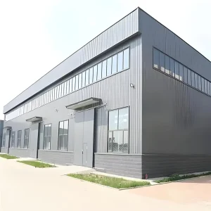 Top Selling Steel Structure Prefabricated Industrial Warehouse Waterproof Heat Resistant Metal Factory Construction