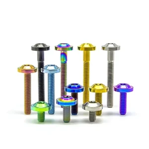 Torx Head Titanium Bolts for Bicycle & Motorcycle Disc Brake Modification M6x10/15/20/25/30/35/40/45/50
