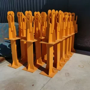 Tower Crane Foundation Anchor Embedded Outrigger Component with Legs From Shandong