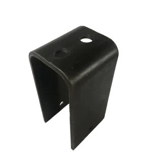 Trailer Leaf Spring U-Hanger Bracket, Raw Steel, For Double Eye Leaf Spring Suspension