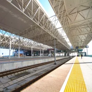 Train Station Steel Roof Truss System Prices