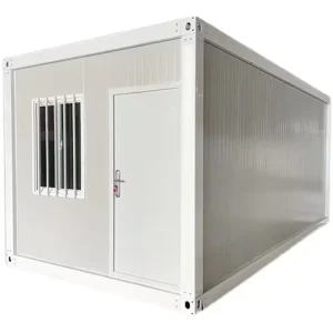 Transportable Movable Sandwich Panel Security Guard Booth Sentry Kiosk Flexible Removable Mobile Kiosk Highway Toll Booth