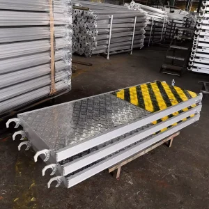 Trapdoor With Ladder Steel Board for Scaffold Support