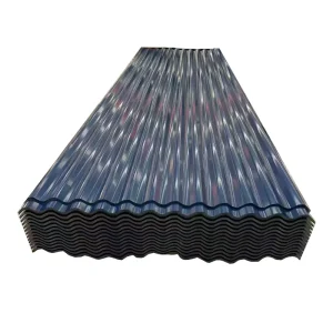 Trapezoidal Wave Shape Color Coated Corrugated Iron Sheet Prepainted Galvanized Metal Siding for Prefab House Roofing & Wall