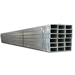 Tubo Cuadrado Galvanizado ASTM A106 A36 A53 BS Shs Square Galvanized Structural Erw Rectangular Steel Pipe Hollow GI Tube