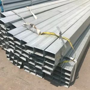 Tubular 3/4×3/4 1×1 1 1/2 X1 1/2 2×2 1×2 2×4 Galvanized Square Rectangular Hollow Section SHS RHS for Prefab Building Workshop