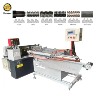 Two Axis Hydraulic Thread Rolling Machine High Precision Bolt Screw Fastener Thread Forming Machine