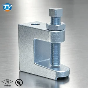 Two Finish Options UTTBC3 BC3 Beam Clamp Black and Galvanized for Global Middle East Sprinkler Building Projects