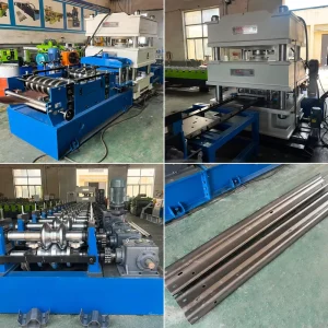 Two and Three Waves Road Barrier Highway Express Guardrail Fence Crash Rolling Forming Machinery