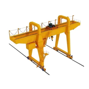 Type PLC Controlled Electric Hoist Gantry Crane with High Capacity Motor and Bearing 10 32 Ton 35m Span