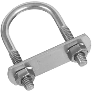 U Bolt Beam Clamp Adjustable Pipe Support Carbon Steel Powder Coated Stainless Steel SS304 SS316
