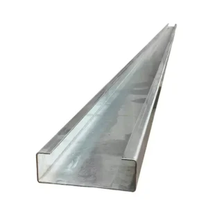 U Profile Steel Q235B Q345B Structural Galvanized Carbon Steel C Channel Bar