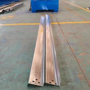 U Shape Slot Wedge Forming Machine PLC Controlled High Productivity Steel Frame & Purlin Machine for Metal Roofing