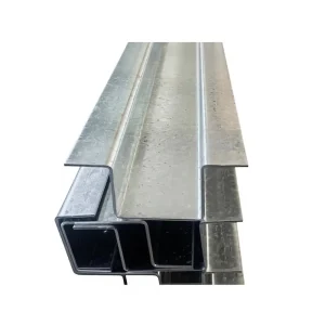 U Shaped Hot Dip Galvanized Steel Purlin for Steel Structure Building Load Bearing Strong Durable Smooth Surface