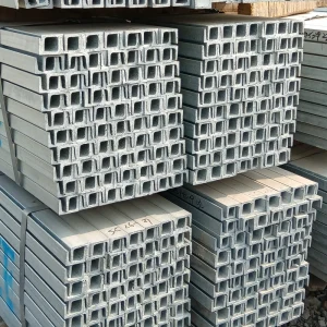 U Shaped Stainless Steel Channel for Building Manufacturing for Steel Structure Construction Galvanized Channel Steel