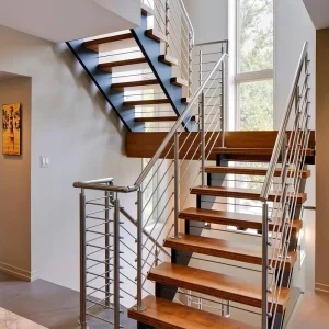 U.S. Standard Deck Stair Stainless Top or Side Mounted Cable Railing Balustrades Handrails Exterior Guardrail