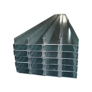 UDC Enrijecidos Galvanizedo Gi C Channel Cal12 14 16 18 Full Size 100x50mm 150x60mm 70x40mm Manufacturer