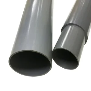 UPVC Class 3 Rainwater Drainage Pipe 200mm Dia 10 Bar Full Form Fire Resistant PVC Pipe