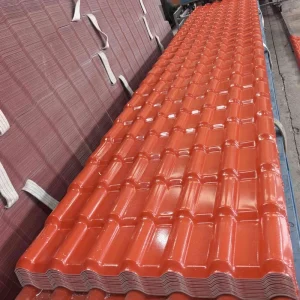 UPVC Roofing Sheets Spanish Style Techo Roof Panel And PVC Covering