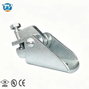 UTT10 Electro Galvanized Clamp Beam Pipe Hanger Anti Sway Seismic Clamps Structural Attachment for Fire Protection Pipeline