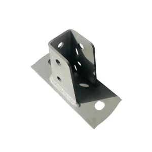 UTT7102 Adjustable Base Plate for Structural Strut Galvanized Carbon Steel