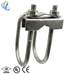 UTTERLY UTT13 Pipe Bracing Attachment FM UL Listed Carbon Steel Seismic Clamp for Commercial Fire Protection Projects