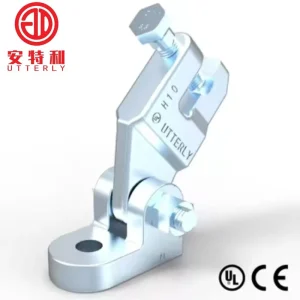 UTTH10 QT450 Electro Galvanized Structure Attachment UL CE for Sprinkler Pipe Sway and Seismic Bracing