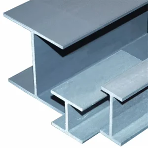 UV Resistant FRP I Shape Beam Lightweight Fiberglass H Profile For Outdoor Walkway Load Bearing Structure