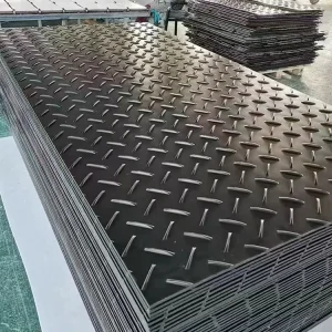 UV Resistant HDPE Construction Composite Temporary Road Plates Ground Protection Mats For Road Construction