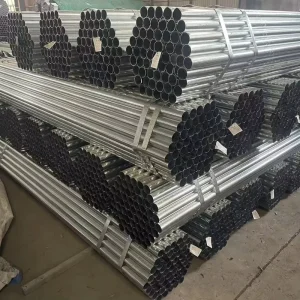 Ultra Dependable Weather Resistance Protective for Saudi Arabia Airport Canopy Support Round Galvanized Steel Pipe