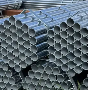 Ultra Reliable Tensile Strength Hot Dip for Cyprus Airport Terminal Canopy Support Round Galvanized Steel Pipe