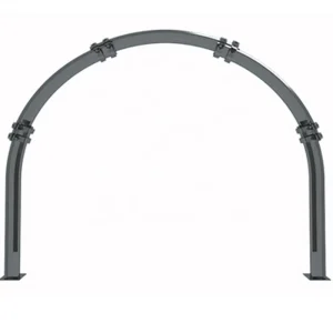Underground U-Beam Steel Bracket Road Tunnel Metal Bracket Mining Support U Channel Steel Arched Roof Beam 124mm Height 16mm