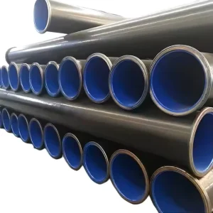 Underground Water Pipeline 500MM 800MM Epoxy Anti corrosion Steel Pipe with Flange
