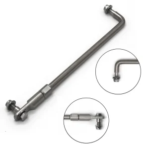 Universal Stainless Steel Outboard Steering Arm Connecting Link Tie Rod for Boat Steering Linkage Adjustable